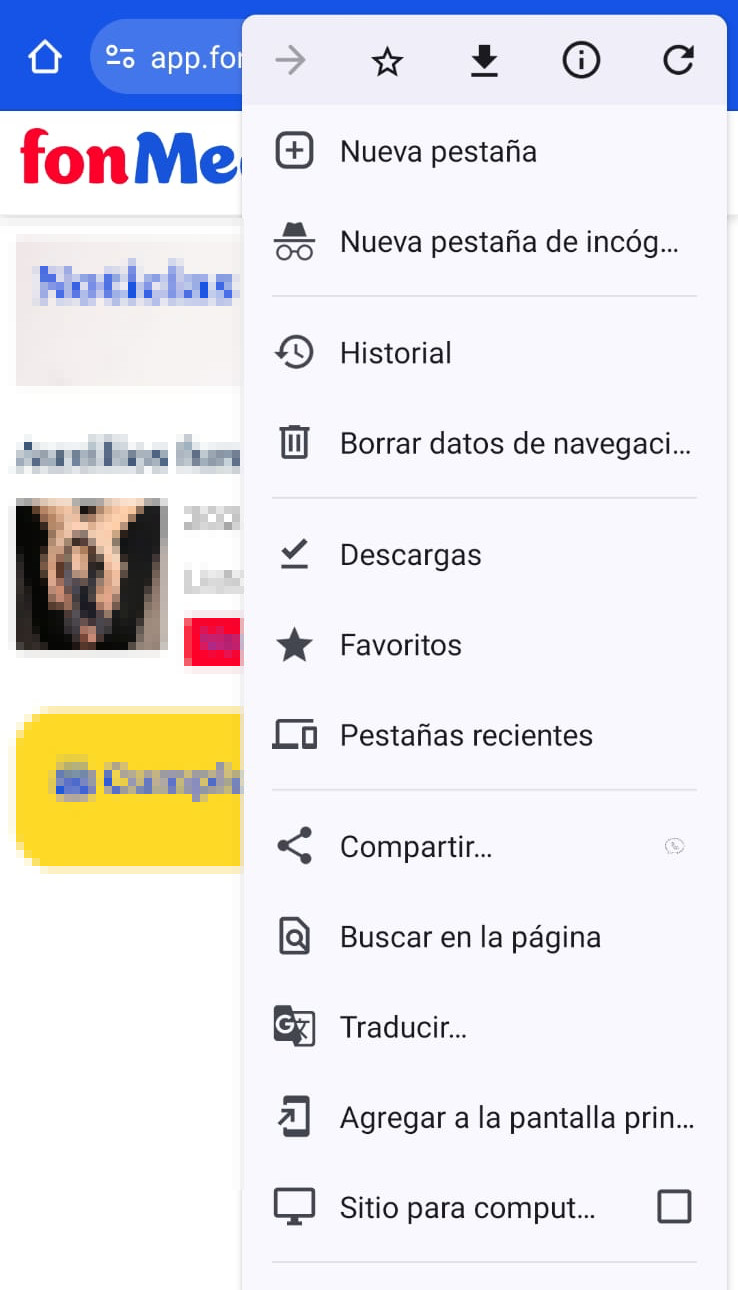 App: Agregar a pantalla principal